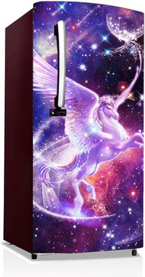 Ashthawalldecor 124.46 cm Fridge Sticker Self Adhesive Sticker(Pack of 1)