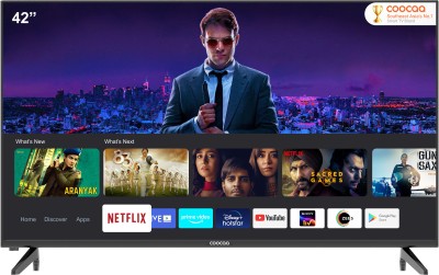 View Coocaa 106 cm (42 inch) Full HD LED Smart Android TV(42S6G)  Price Online