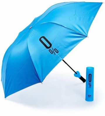 Crystal Digital DU-bl980 Newest Windproof Double Layer Umbrella with Bottle Cover Umbrella(Blue)