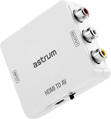 ASTRUM DA470 HDMI - AV Active Adapter NTSC/PAL USB Adapter(White)