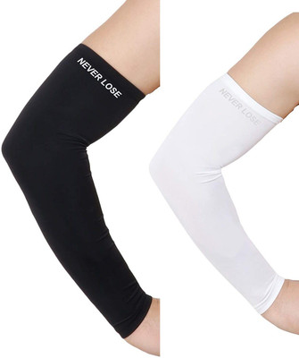 never lose Polyester Arm Sleeve For Men & Women(Free, Black, White)