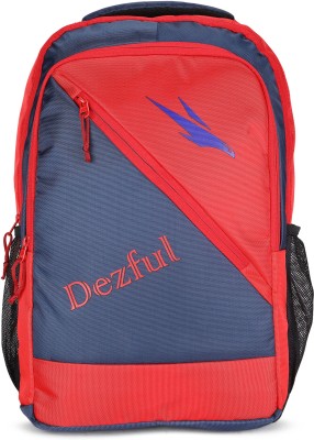 Dezful Triangle Waterproof Backpack 40 L Laptop Backpack(Red)