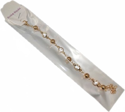 SENECIO® Alloy Crystal Gold-plated Bracelet