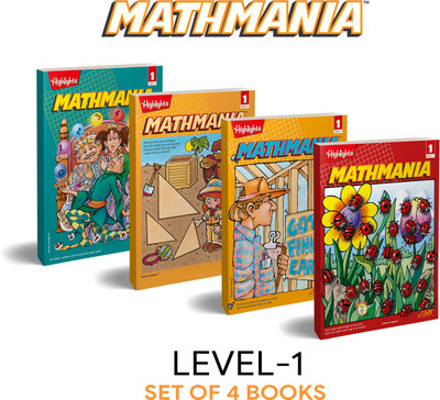 Mathmania Level 1 (Book 1-4) [Paperback] JEFF O'HARE(Paperback, JEFF O'HARE)