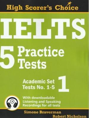IELTS 5 Practice Tests, Academic(English, Paperback, Braverman Simone)