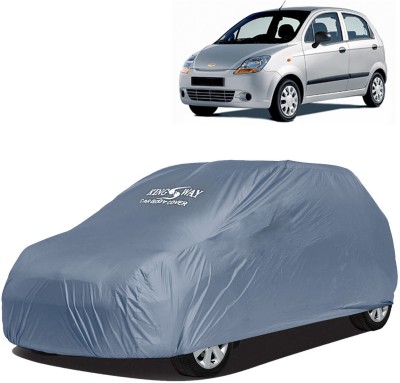 Kingsway Car Cover For Chevrolet Spark (Without Mirror Pockets)(Grey, For 2005, 2006, 2007, 2008, 2009 Models)