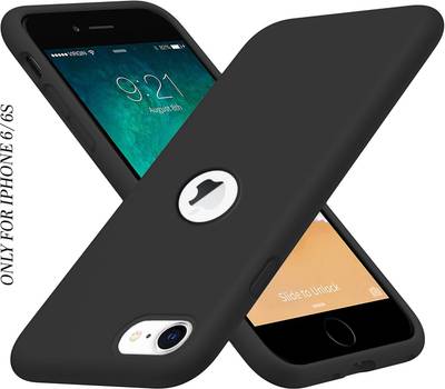 vonzee Back Cover for Only iPhone 6/ iPhone 6s (4.7) inches Ultra Thin Liquid Silicone Logo Cut Case Cover