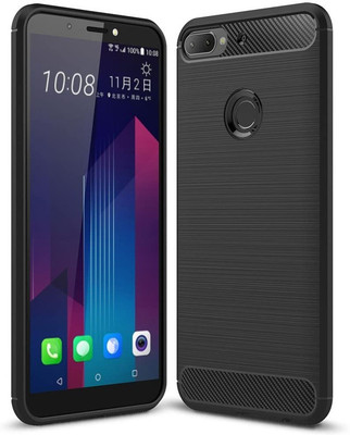 Elica Bumper Case for HTC Desire 12+(Black, Rugged Armor, Pack of: 1)