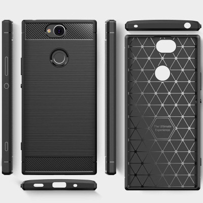 ConnectPoint Back Cover for Sony Xperia XA2 Ultra(Black, Shock Proof, Pack of: 1)