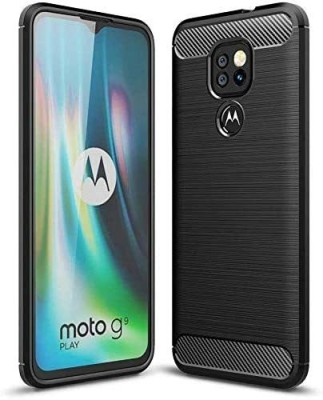 MoreFit Back Cover for Moto G9 Play(Black, Shock Proof, Pack of: 1)