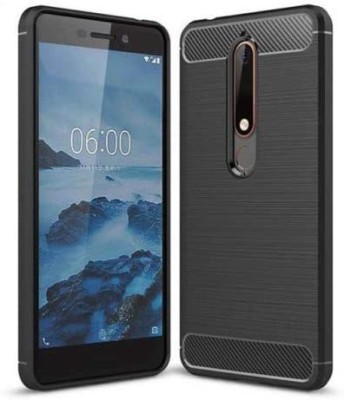 CONNECTPOINT Bumper Case for Nokia 6.1(Black, Rugged Armor, Pack of: 1)