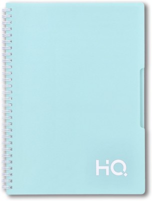 NAVNEET HQ Single Subject Book A5 Notebook Single Ruled 160 Pages(Mint Green)