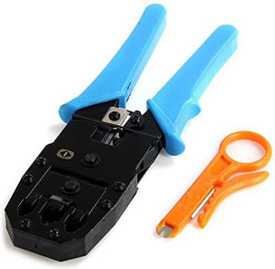 INVENTO RJ45 RJ12 RJ11 LAN Ethernet 6P 8P8C Network Cable Crimping Crimper Cutter Tool Automotive Electronic Hobby Kit