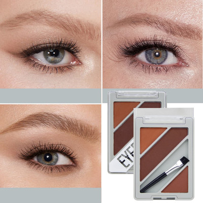 KAIASHA Eyebrow Palette| Shape My Brow, 3 Brows Powder Eye Makeup 10 g(MULTI)