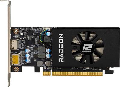 PowerColor AMD/ATI RX 6400 4GB GDDR6 Low Profile 4 GB GDDR6 Graphics Card
