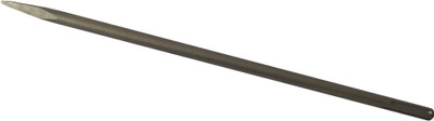 Inditrust 1pc 18X400MM Concrete Breaker bit for Tile Chipping /Wall Slotting/Scraping Masonry Brick Hammer Drill(18 mm Chuck Size, 0 W)