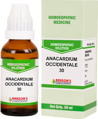 Bakson's Homoeopathy Anacardium Occidentale 30 Dilution(30 ml)