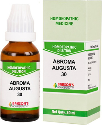 Bakson's Homoeopathy Abroma Augusta 30 Dilution(30 ml)