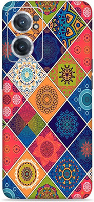 SkinoMania Nord-Ce2-(5G) Mobile Skin(Multicolour Ethnic-Pattern)