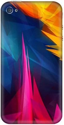 Enlinea Apple iPhone 4s Mobile Skin(HD Printed Vinyl Mobile Back Skin Sticker)