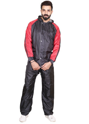 Click One Colorblock Men Raincoat