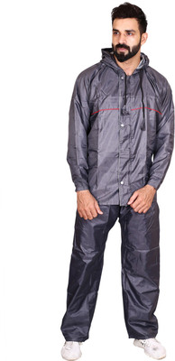 Click One Solid Men Raincoat