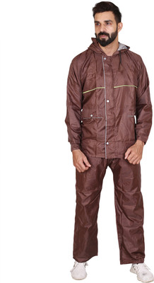 Click One Solid Men Raincoat