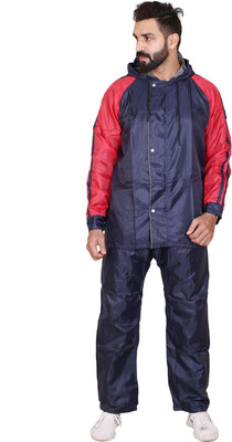Click One Colorblock Men Raincoat