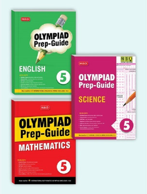 Olympiad Prep-Guide Class 5, IMO-NSO-IEO Chapterwise Previous Year Question Paper For 2022-23 Exam, Set Of 3 Books (Mathematics, Science, English)(Paperback, MTG Editorial Board) Olympiad Prep-Guide Class 5, IMO-NSO-IEO Chapterwise Previous Year Question Paper For 2022-23 Exam, Set Of 3 Books (Mathematics, Science, English)(Paperback, MTG Editorial Board)