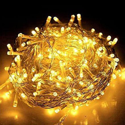 Nutts 50 LEDs 196 inch White Steady String Rice Lights(Pack of 1)