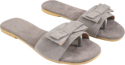 CLOSKO Women Flats(Grey , 5)