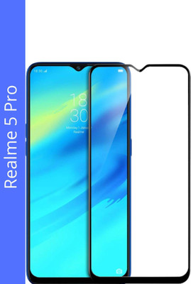NEASH Edge To Edge Tempered Glass for Realme 5 Pro(Pack of 1)