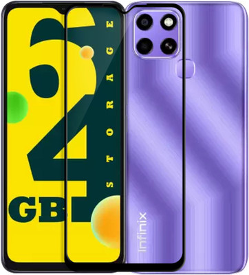 Flipkart SmartBuy Edge To Edge Tempered Glass for Infinix Smart 6(Pack of 1)