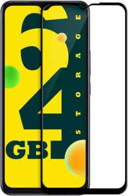 HUPSHY Edge To Edge Tempered Glass for Infinix Smart 6(Pack of 1)