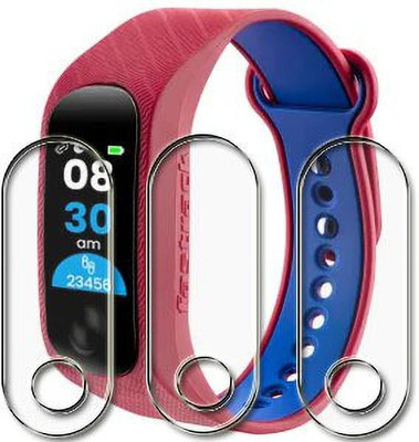 tombik Impossible Screen Guard for AQT-Fastrack Reflex 2C Fitness Band PACK-3(Pack of 3)