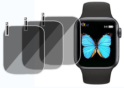 XAZE Screen Guard for Mindart Android 5th Series T500 Smartwatch(Pack of 3)