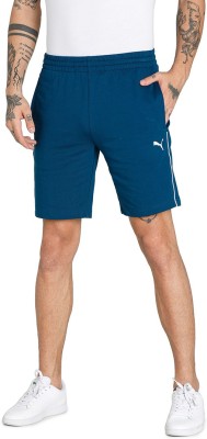 PUMA Printed Men Red Regular Shorts