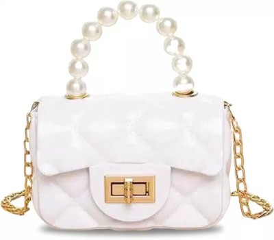 CARRY CARAT White Sling Bag rwhit655