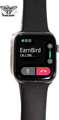 EARNBIRD X7 FitPro Bluetooth Smart Watch|Black Square Smart Watch|Low Price Smartwatch| Smartwatch