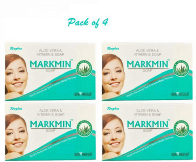 RINGHAS Markmin Soap For Renowned Scars & Stretch Marks Remover 4*75g ( Pack of 4 )(4 x 75 g)