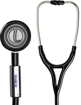 Life-Line Max 3 SS BL Acoustic Stethoscope(Black)