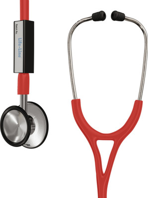 Life-Line Paediatric AL RD Acoustic Stethoscope(Red)