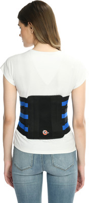 Oliver Contoured Lumbo Sacral L.S Belt | Lumbar Support Waist belt for Back Pain Relief Back / Lumbar Support(Blue, Black)