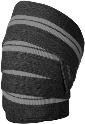 DIYAANENT Single Knee Support For Gym Squats - Heavy 78 Inch's, Knee Strap Knee Support(Grey)