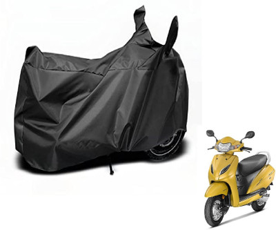 MOCKHE Waterproof Two Wheeler Cover for Honda(Activa 5G, Black)