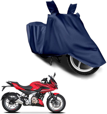 AutoGalaxy Waterproof Two Wheeler Cover for Bajaj(Pulsar 250 BS6, Blue)