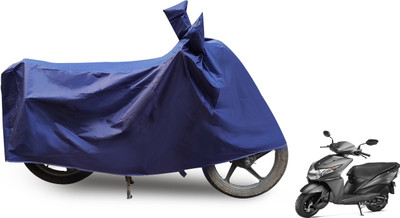 Auto Hub Two Wheeler Cover for Honda(Dio, Blue)