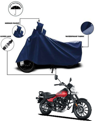 OliverX Waterproof Two Wheeler Cover for Bajaj(Avenger Street 160, Blue)