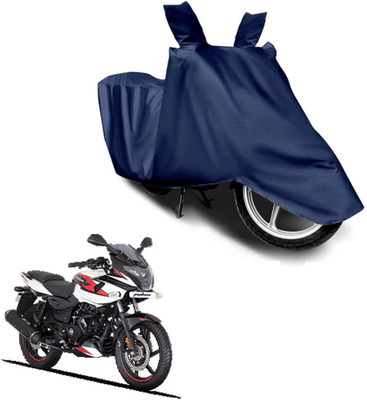 AUTOCAD Waterproof Two Wheeler Cover for Bajaj(Pulsar 220 BS6, Blue)