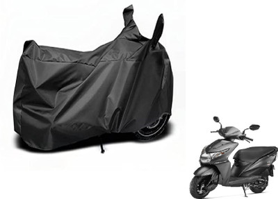MOCKHE Waterproof Two Wheeler Cover for Honda(Dio, Black)